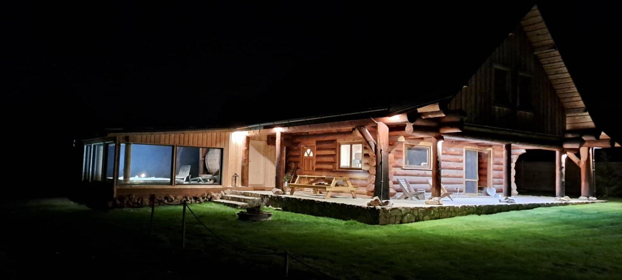 Вилла Wellness Srub U Holubu Malsice Экстерьер фото